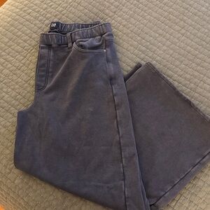 Gap super wide leg sweatpants, heavyweight